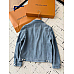 Louis Vuitton Suede Leather Type II Trucker Jacket