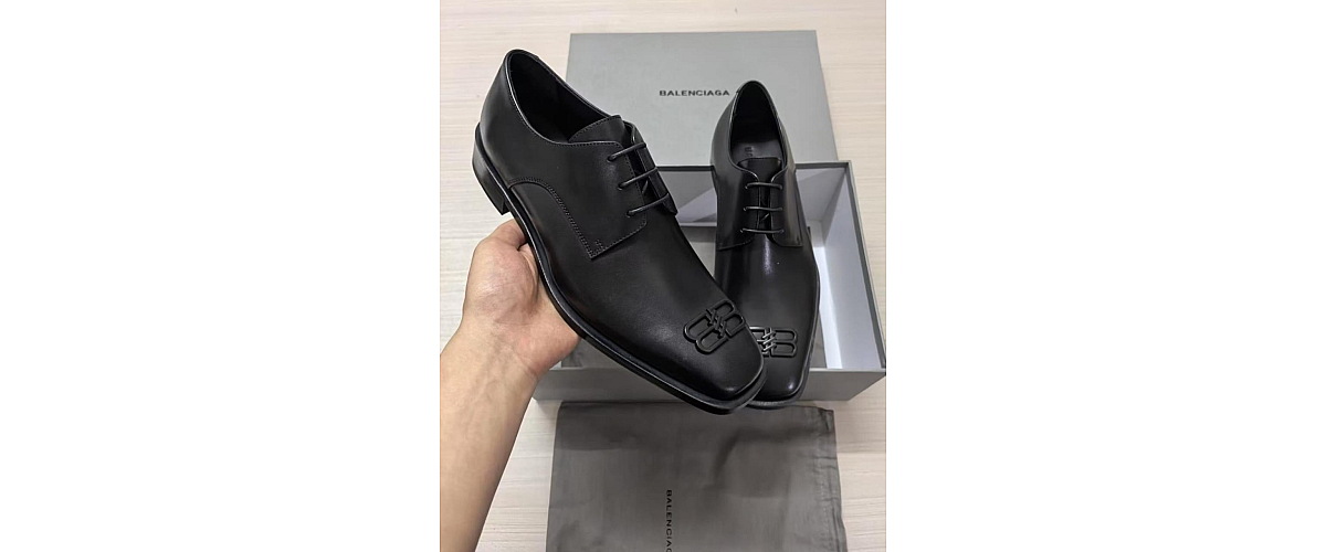 Balenciaga BB Icon Derby Shoes