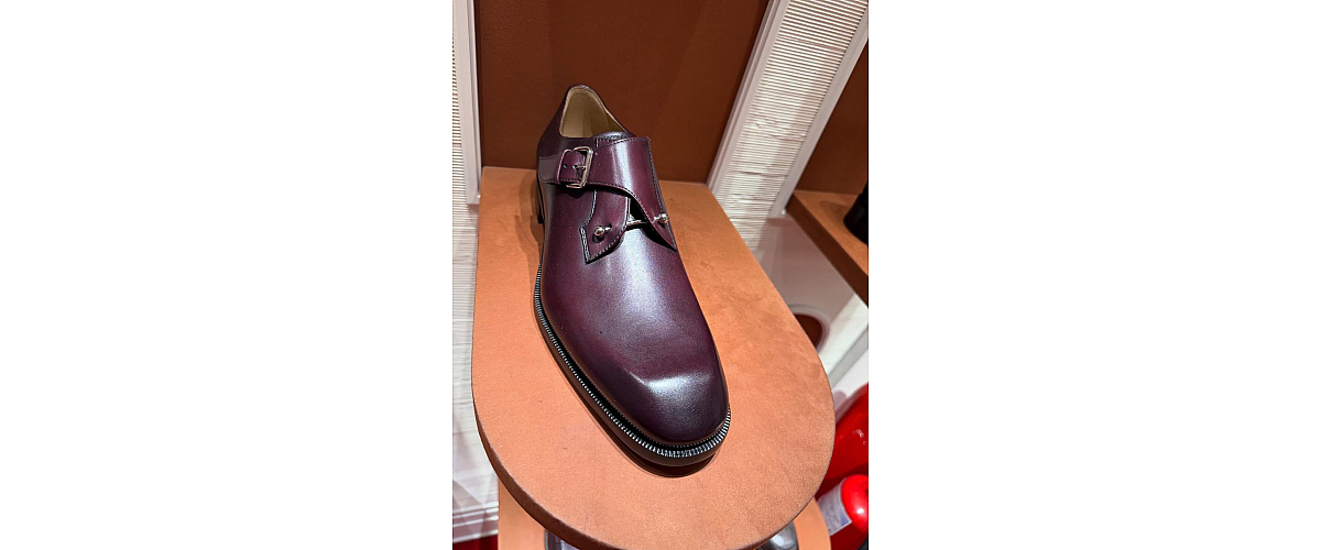 Christian Louboutin Chambelimonk Monk-Strap Shoe