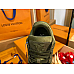 Louis Vuitton LV Trainer Sneaker in Olive Green with Monogram Pattern