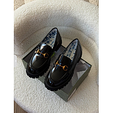 Gucci Horsebit Leather Chunky Loafers