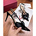 Valentino Garavani Bowow 85 Leather Slingback Pump