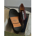 Gucci Men’s Shiny Bordeaux Leather with Web Derby