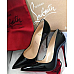 Christian Louboutin Black Patent Leather Pumps