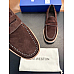 J.M. Weston Suede Loafers