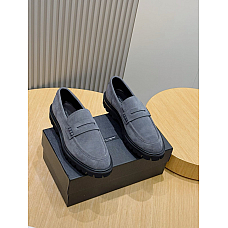 Dolce & Gabbana Altavilla Suede Penny Loafers