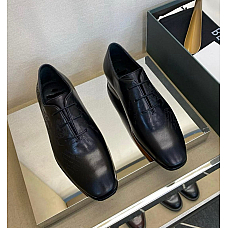 Berluti Alessandro Galet Scritto Leather Oxford Shoe