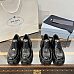 Prada Monolith Brushed Leather Lace-Up Shoe