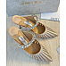 Jimmy Choo Bing Mules with Crystal Embellishments