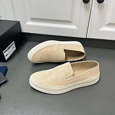 Prada Suede Espadrille Slip-ons