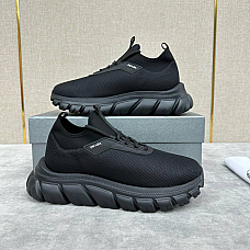 Prada Knit Fabric Sneakers
