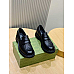 Gucci Loafers with an Embossed GG Logo Pattern