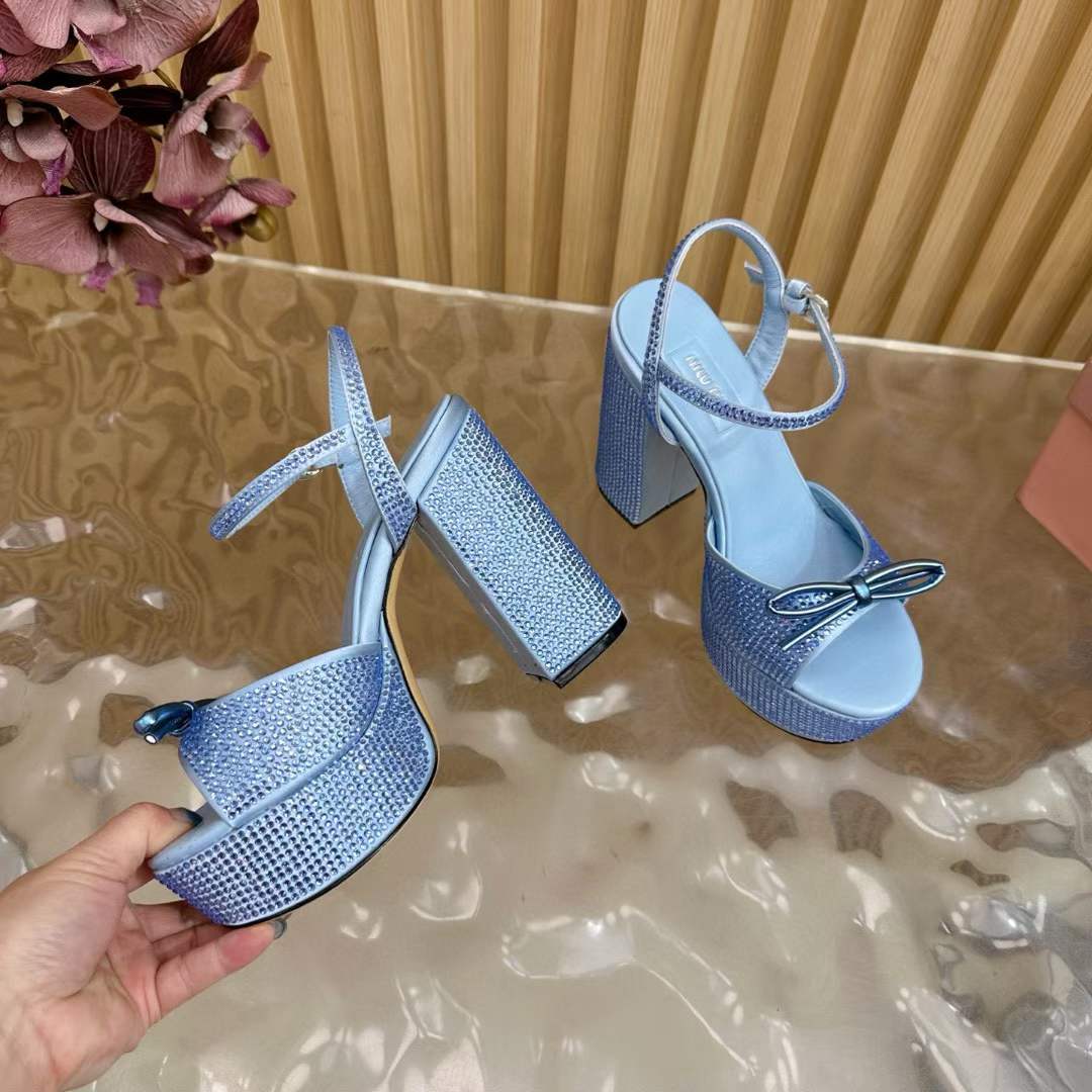 miu miu crystal embellished platform sandals miu miu crystal embellished platform sandals
