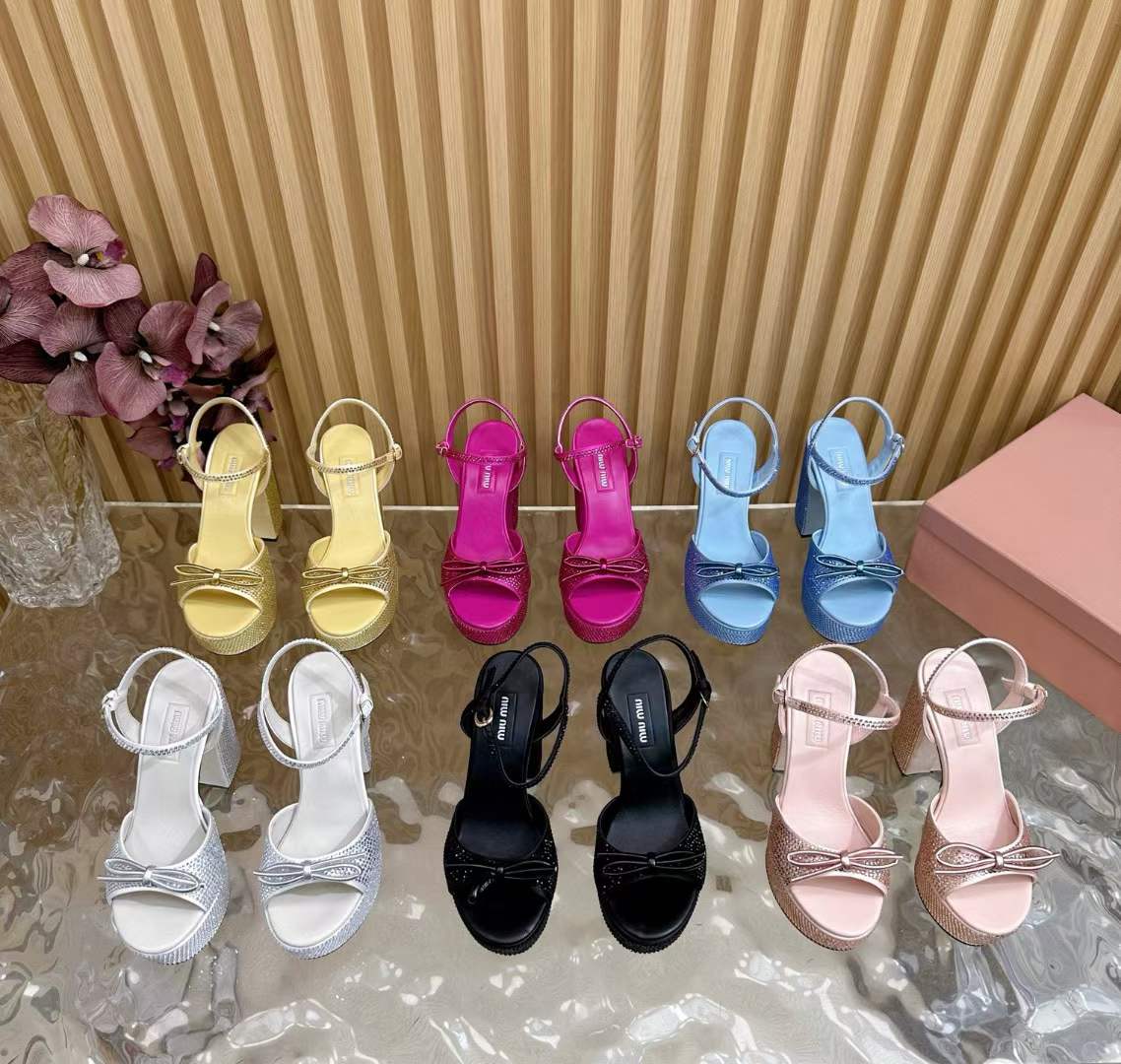 miu miu crystal embellished platform sandals miu miu crystal embellished platform sandals