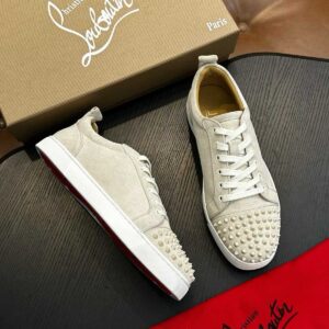 christian louboutin louis junior spikes sneakers