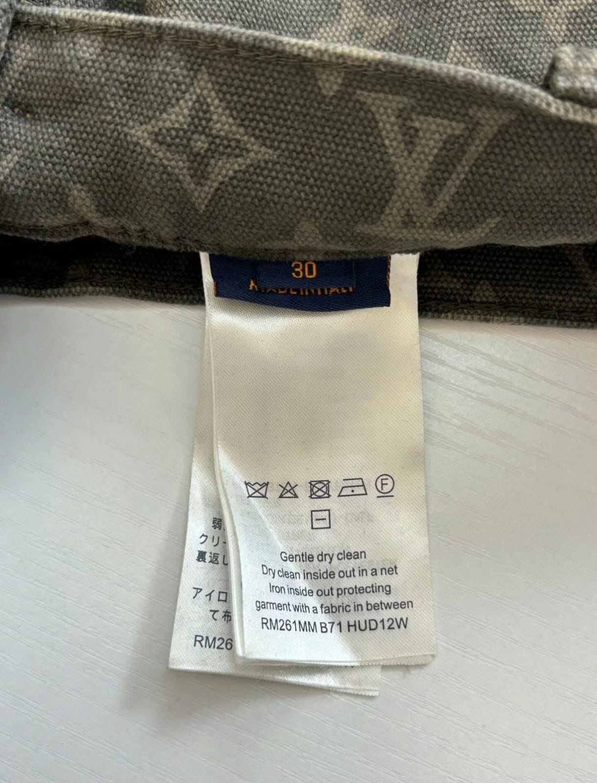 louis vuitton monogram denim trousers – spring summer 2026 collection louis vuitton monogram denim trousers – spring summer 2026 collection