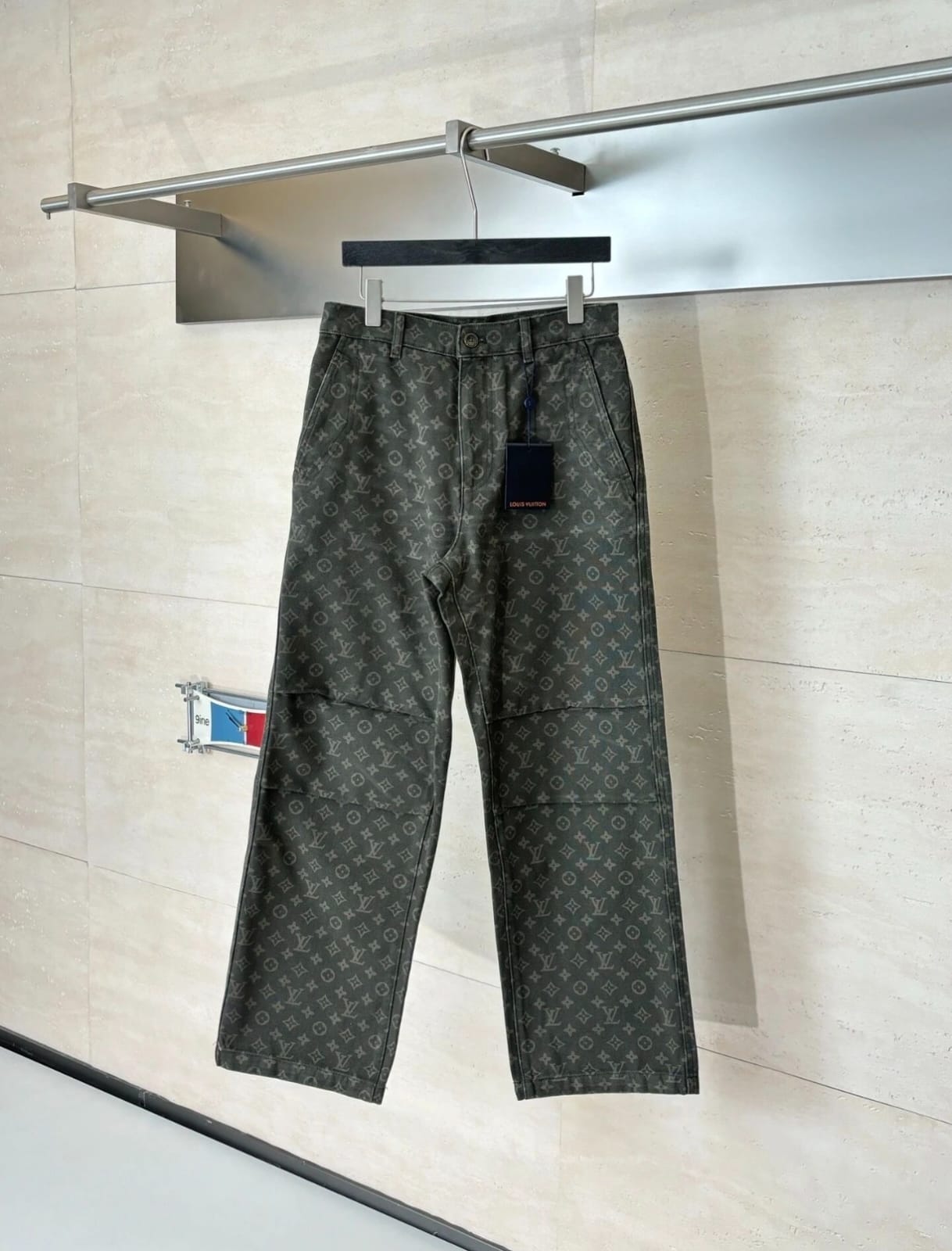 louis vuitton monogram denim trousers – spring summer 2026 collection louis vuitton monogram denim trousers – spring summer 2026 collection
