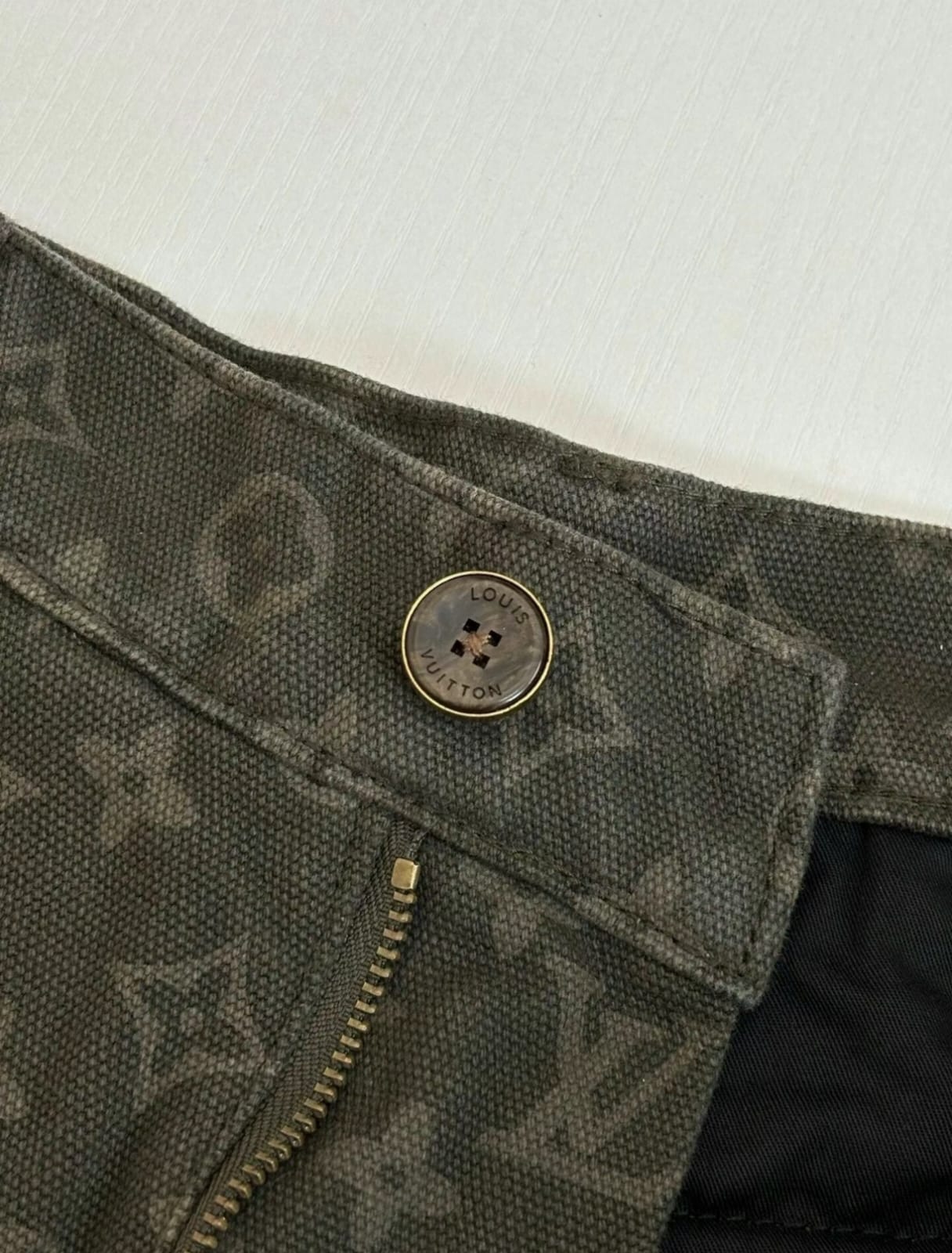 louis vuitton monogram denim trousers – spring summer 2026 collection louis vuitton monogram denim trousers – spring summer 2026 collection