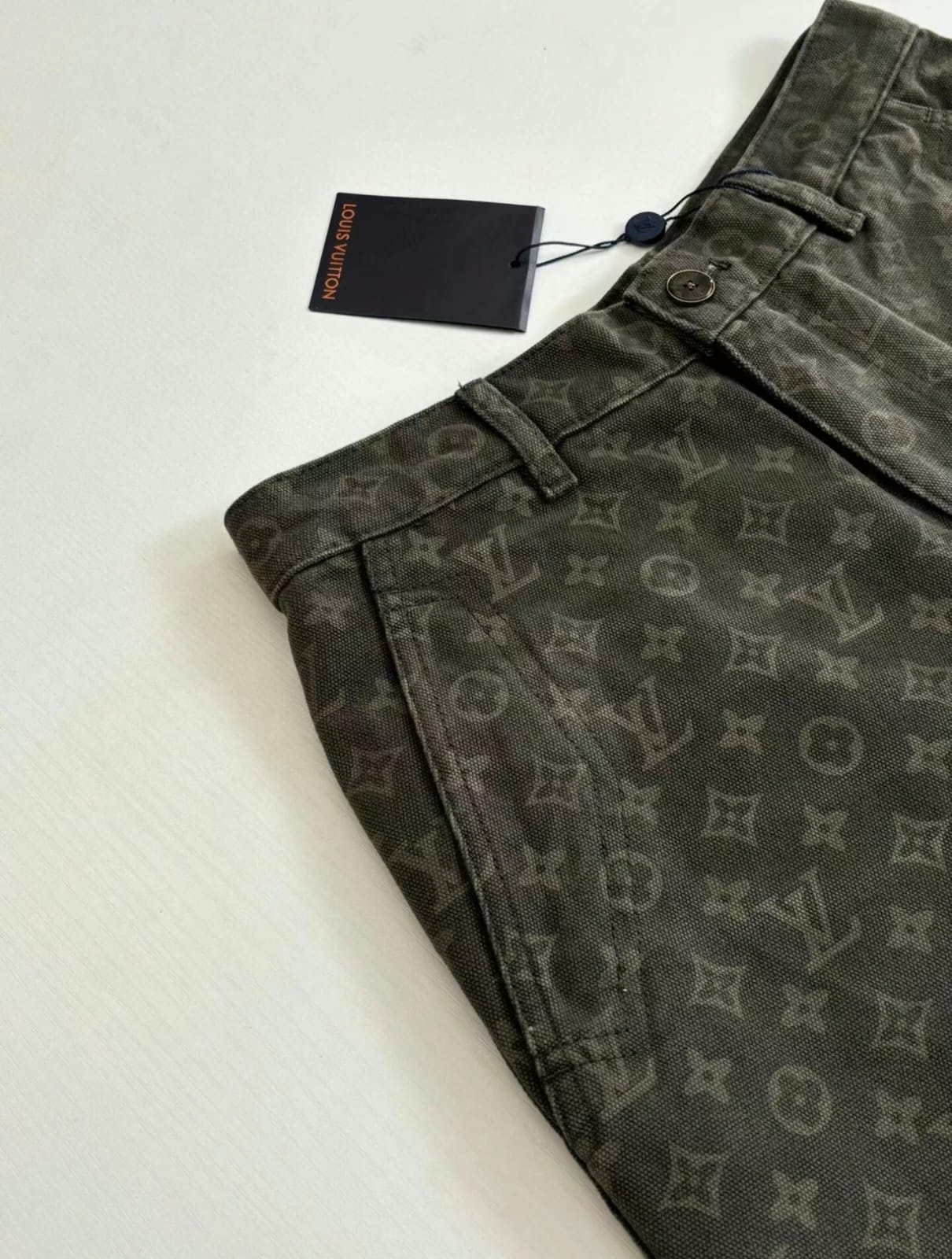louis vuitton monogram denim trousers – spring summer 2026 collection louis vuitton monogram denim trousers – spring summer 2026 collection