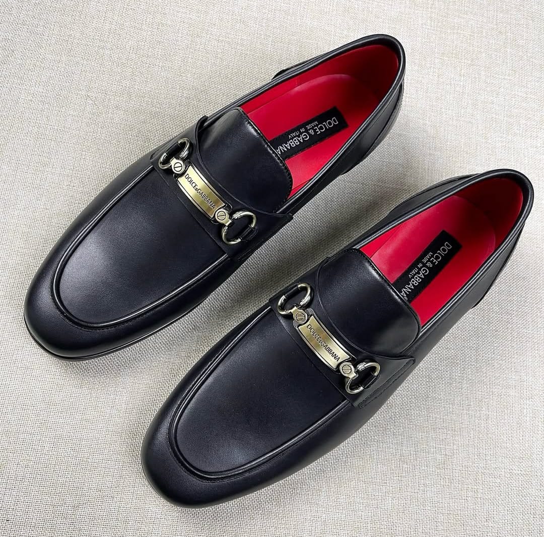 dolce & gabbana men’s leather loafer shoes dolce & gabbana men’s leather loafer shoes