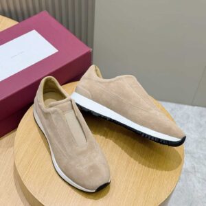 john lobb lift suede slip on sneakers