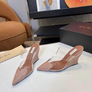 alaïa le cœur mules