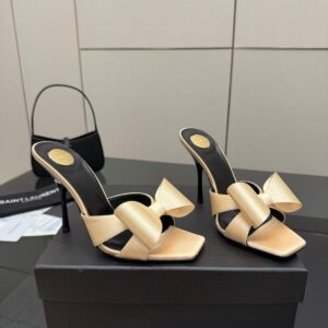 saint laurent lydia 110 bow stiletto sandals