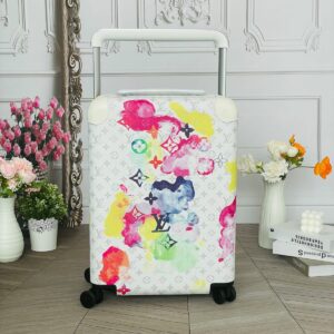 louis vuitton horizon 55 rolling luggage – monogram watercolor multicolor canvas
