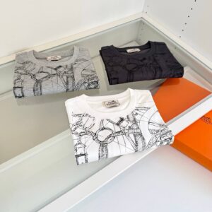 hermès “ferronnerie remix” straight t shirt