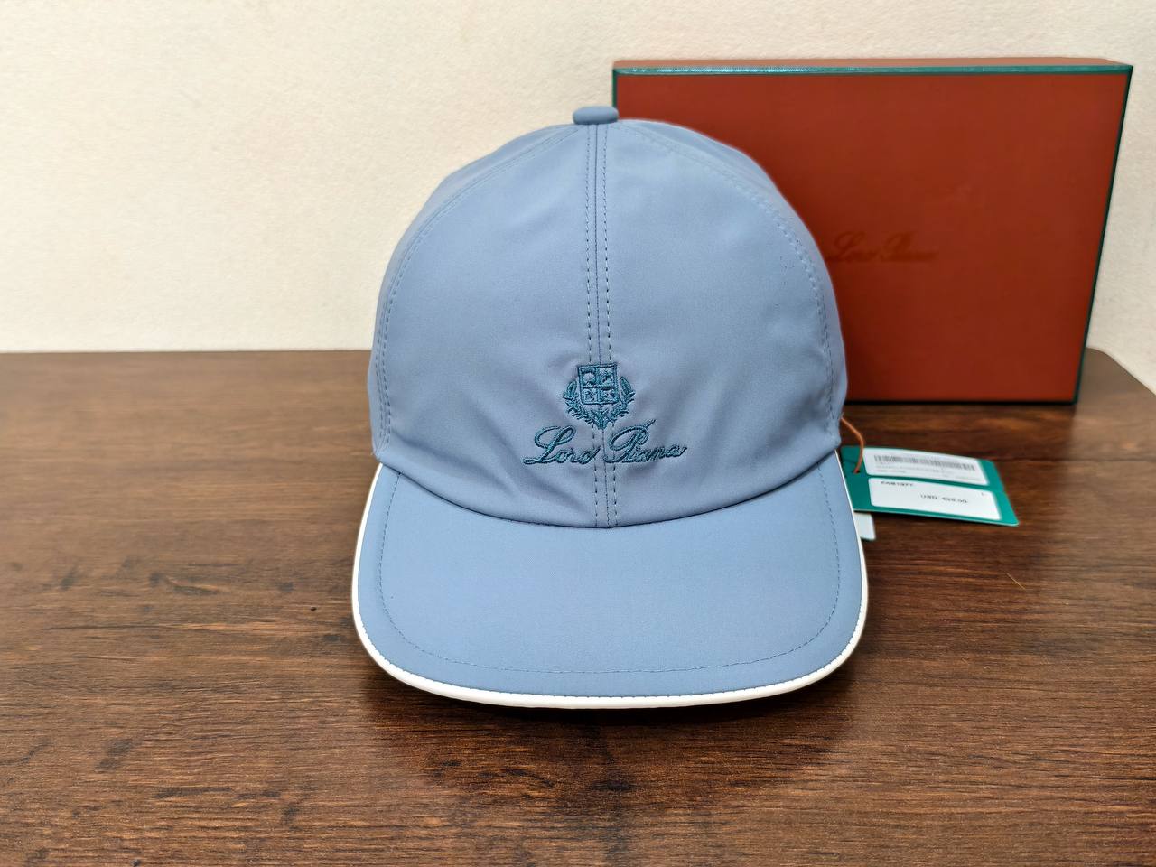 loro piana embroidered logo baseball cap loro piana embroidered logo baseball cap