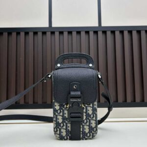 christian dior saddle vertical pouch