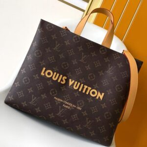 louis vuitton shopper tote mm – monogram canvas