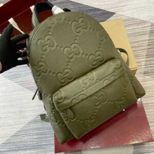 gucci medium jumbo gg backpack