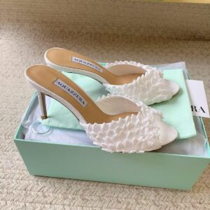 aquazzura rio flirt raffia mules